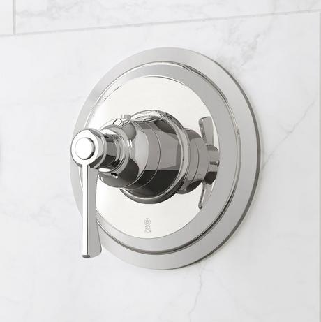 Marceau Thermostatic Shower System With 3 Body Sprays and Hand Shower - Lever Handles