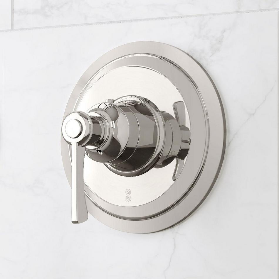 Marceau Thermostatic Shower System With 3 Body Sprays and Hand Shower - Lever - Polished Nickel, , large image number 4