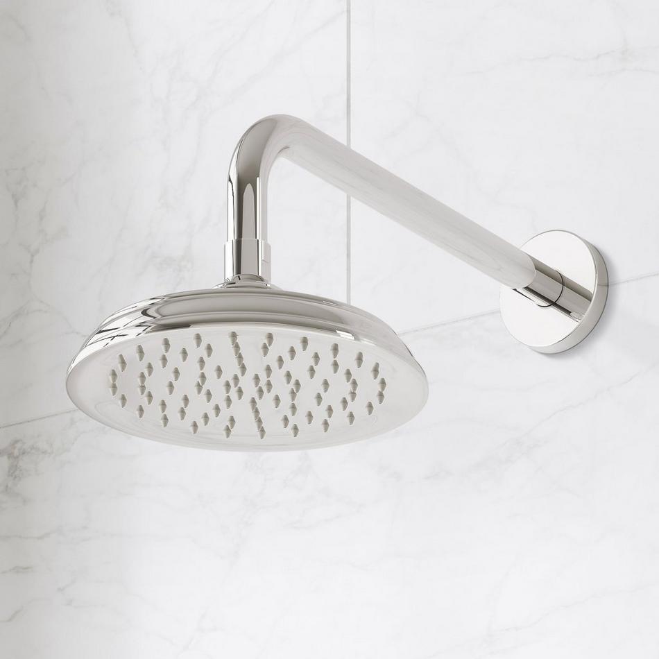 Marceau Thermostatic Shower System With Dual Showerheads and Hand Shower - Lever - Chrome, , large image number 1