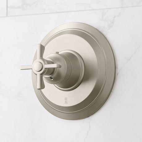 Marceau Thermostatic Shower Valve - Cross Handle