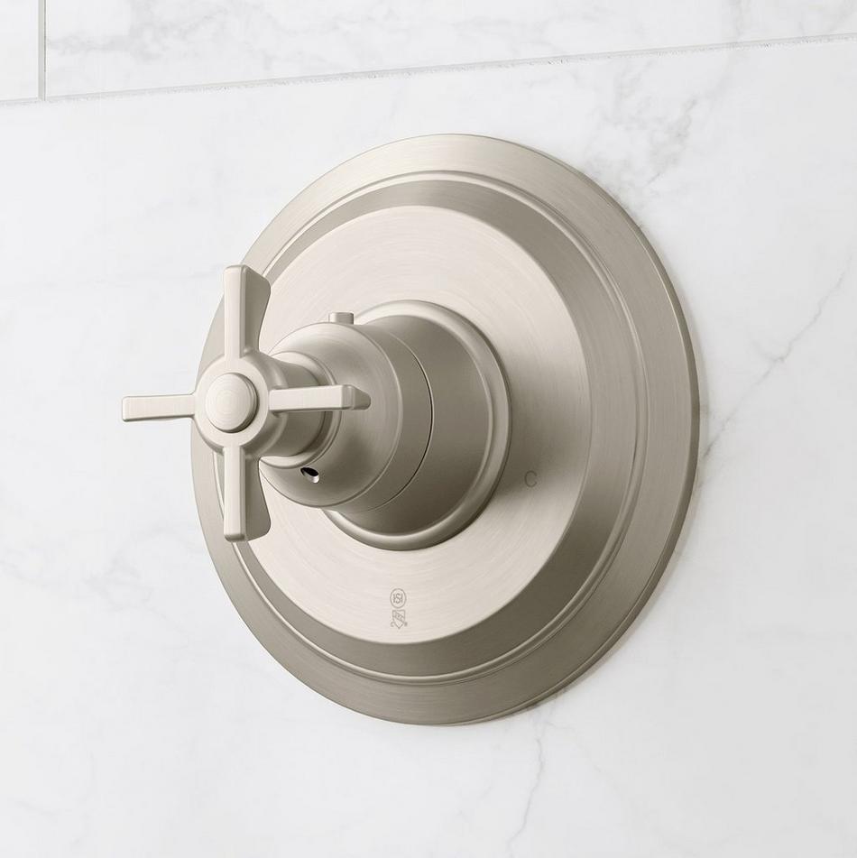 Marceau Thermostatic Shower Valve - Cross Handle, , large image number 1