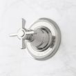 Marceau Thermostatic Shower With 3 Body Sprays, Slide Bar & Hand Shower - Cross - Chrome, , large image number 3