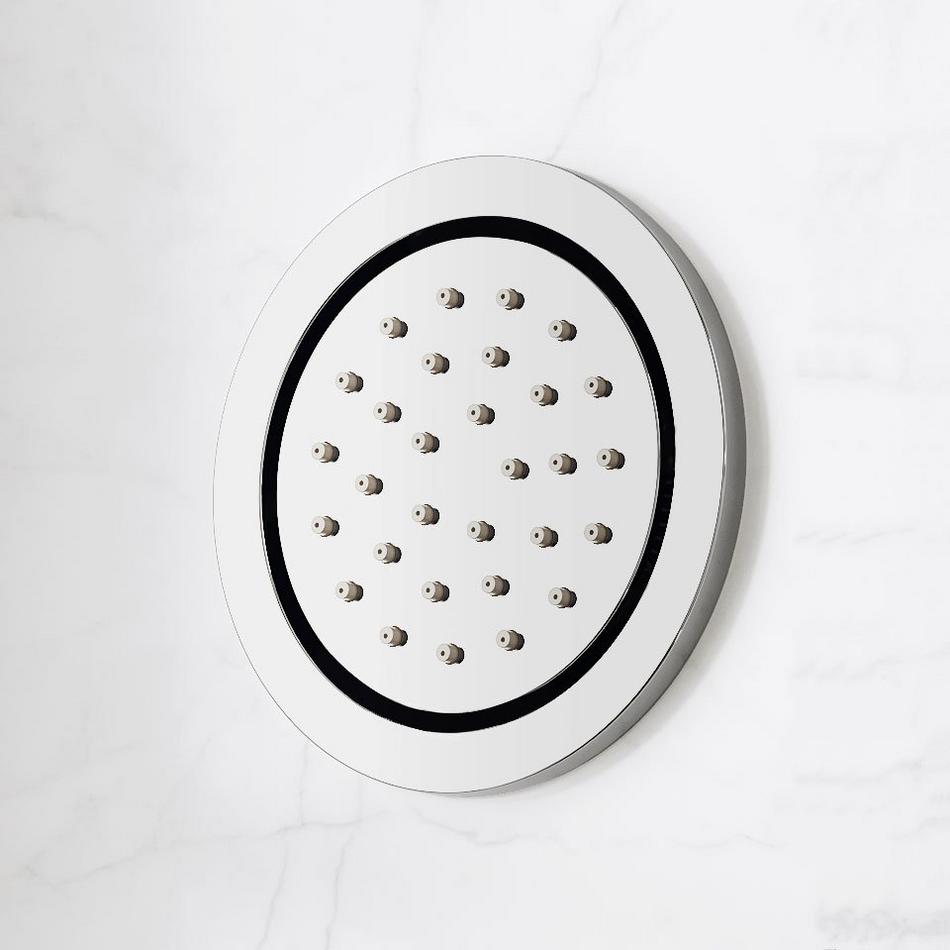 Marceau Thermostatic Shower With 3 Body Sprays, Slide Bar & Hand Shower - Lever - Chrome, , large image number 6