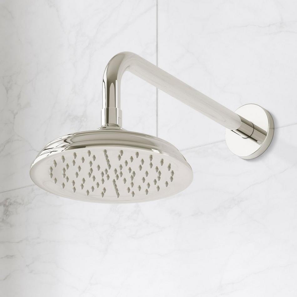 Marceau Thermostatic Shower With 3 Body Sprays, Slide Bar & Hand Shower - Lever - Polished Nickel, , large image number 1