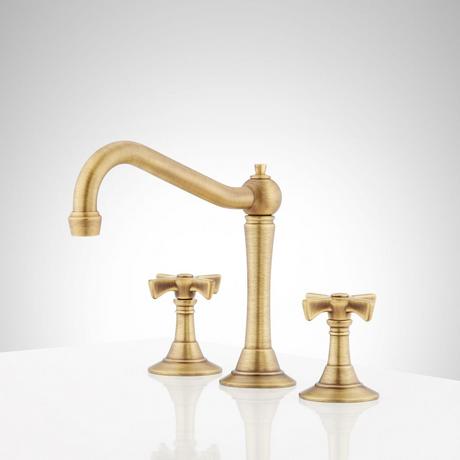 Marceau Widespread Bathroom Faucet - Cross Handles