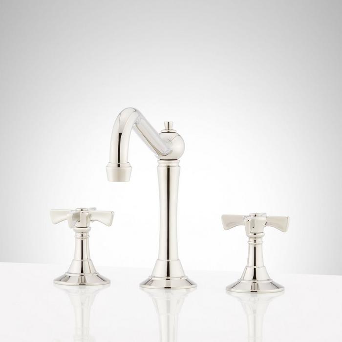 Marceau Widespread Bathroom Faucet - Polished Nickel