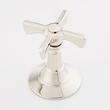 Marceau Widespread Bathroom Faucet - Cross Handles - Polished Nickel, , large image number 2