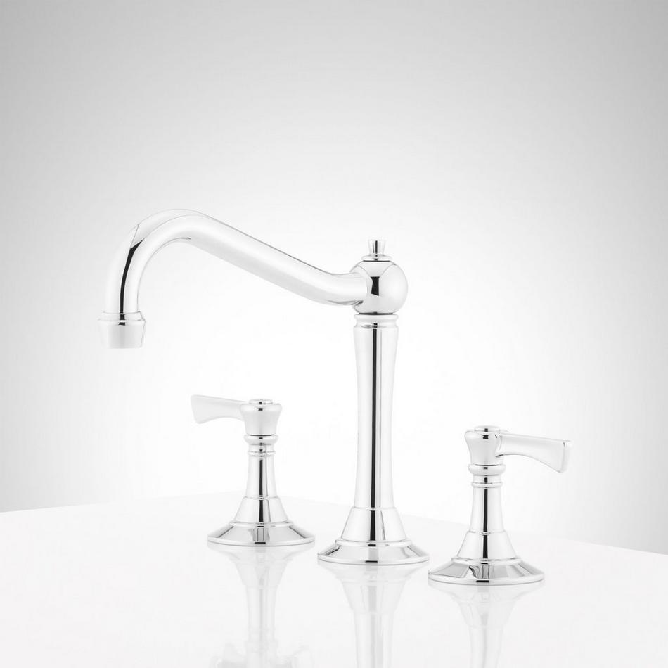 Marceau Widespread Bathroom Faucet - Lever Handles - Chrome, , large image number 1