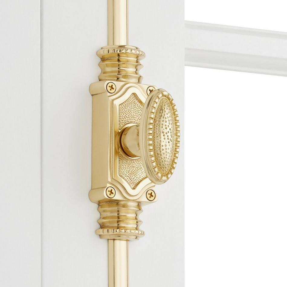 Aldemer Brass Cremone Bolt, , large image number 1