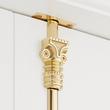 Aldemer Brass Window Cremone Bolt - Polished Brass, , large image number 3