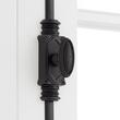 Aldemer Brass Door Cremone Bolt - Matte Black, , large image number 0
