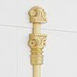 Aldemer Brass Door Cremone Bolt - Satin Brass, , large image number 2