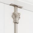 Corabel Brass Window Cremone Bolt - Brushed Nickel, , large image number 3