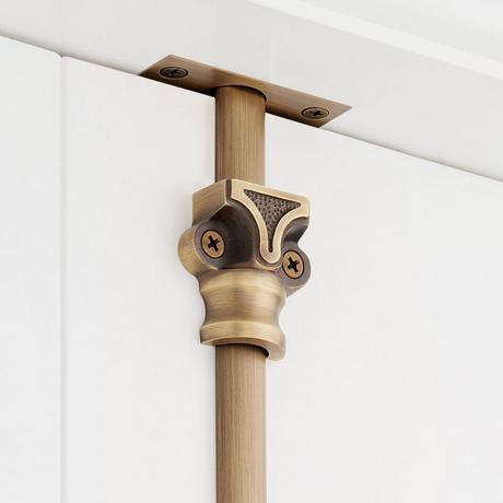 Corabel Brass Cremone Bolt