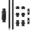Corabel Brass Door Cremone Bolt - Matte Black, , large image number 4