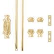 Helmina Brass Cabinet Cremone Bolt - Polished Brass, , large image number 3
