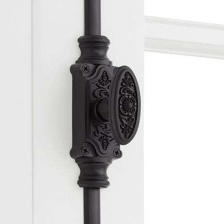 Helmina Brass Cremone Bolt
