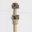 Helmina Brass Cremone Bolt, , large image number 5