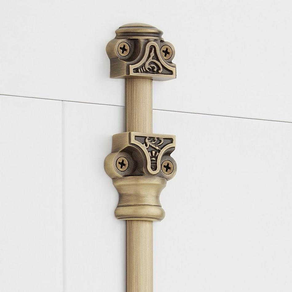 Helmina Brass Cremone Bolt, , large image number 5