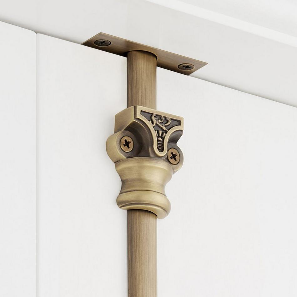 Helmina Brass Cremone Bolt, , large image number 6