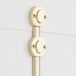 Odette Brass Cabinet Cremone Bolt - Polished Brass, , large image number 1