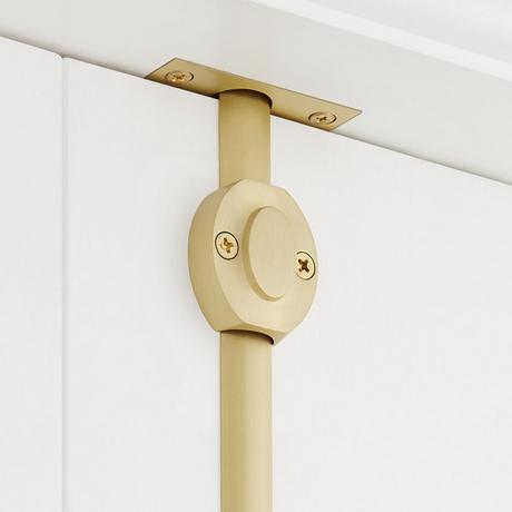 Odette Brass Cremone Bolt