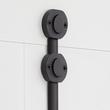 Odette Brass Door Cremone Bolt - Matte Black, , large image number 2