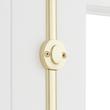 Odette Brass Door Cremone Bolt - Polished Brass, , large image number 1
