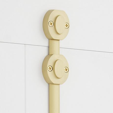 Odette Brass Cremone Bolt