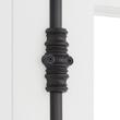 Romlain Brass Door Cremone Bolt - Right Hand - Matte Black, , large image number 1