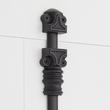 Romlain Brass Door Cremone Bolt - Right Hand - Matte Black, , large image number 2