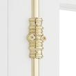 Romlain Brass Door Cremone Bolt - Right Hand - Polished Brass, , large image number 1