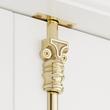 Romlain Brass Door Cremone Bolt - Right Hand - Polished Brass, , large image number 3