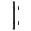 Griswald Brass Pipe Door Pull - Matte Black, , large image number 1