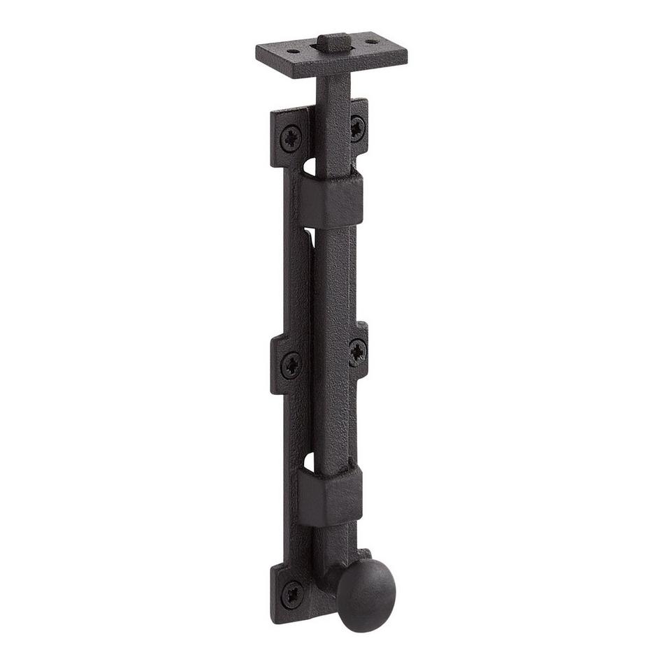 Norfare Cast Iron Dual-Mount Slide Bolt, , large image number 5