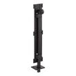 12" Norfare Cast Iron Dual-Mount Slide Bolt - Black Powder Coat, , large image number 2