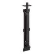 12" Norfare Cast Iron Dual-Mount Slide Bolt - Black Powder Coat, , large image number 3