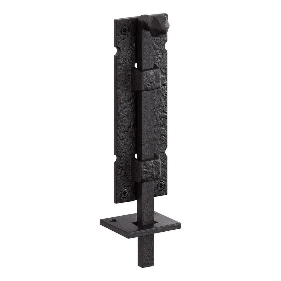 Antura Cast Iron Dual-Mount Slide Bolt, , large image number 3