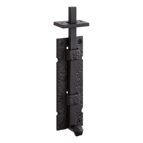 Antura Cast Iron Dual-Mount Slide Bolt