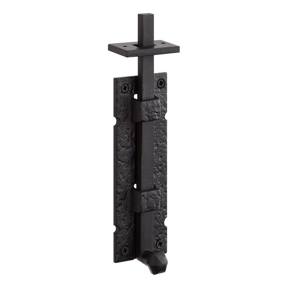 Antura Cast Iron Dual-Mount Slide Bolt, , large image number 4