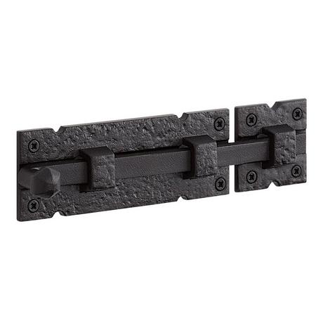 Antura Cast Iron Dual-Mount Slide Bolt