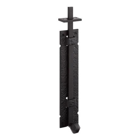 Antura Cast Iron Dual-Mount Slide Bolt