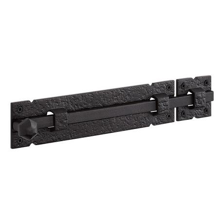 Antura Cast Iron Dual-Mount Slide Bolt