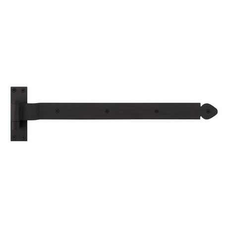 Leerwin Iron Reversible Handing Strap Hinge with Pintle