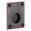 Eldora Brass Recessed Pocket Door Ring Pull, , large image number 2