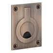 Evandrus Brass Recessed Pocket Door Ring Pull, , large image number 1
