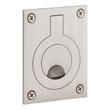 Evandrus Brass Recessed Pocket Door Ring Pull, , large image number 3