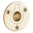 Elowen Brass Recessed Pocket Door Ring Pull, , large image number 0