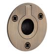 Elowen Brass Recessed Pocket Door Ring Pull, , large image number 1