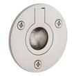 2" Elowen Brass Recessed Pocket Door Ring Pull - Brushed Nickel, , large image number 0